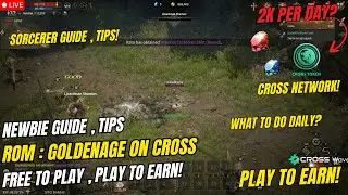 ROM : GOLDEN AGE ON CROSS | Sorcerer Guides , Tips , Beginner Guide! ( Tagalog )