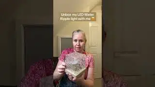 Mesmerizing led water ripple light effect #light #ripplelight #ledlights