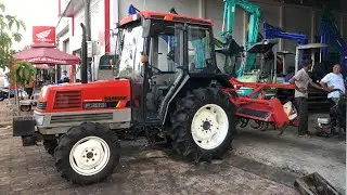 Máy Cày Yanmar F395 Cabin Máy Lạnh | Giá Trong Video :  Cửa Hàng Nông Ngư Cơ Nguyễn Văn Châu