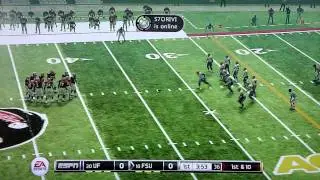 NCAA 12 - Florida vs Florida St.  (Using custom stadium sounds) pt1