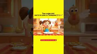 Thanksgiving Turkey Cookies Gone Wild! 🦃🍪😂 | Funny 3D Cartoon