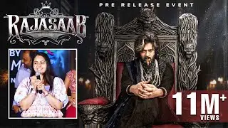 Krithi Prasad Powerful Speech 🔥 Raja Saab Pre-Release | Prabhas | #TheRajaSaab #trailer #shorts