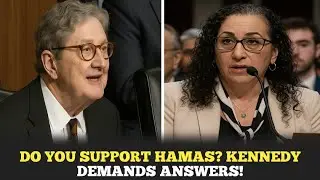 Senator Kennedy Exposes Hamas Support Shocking Senate Exchange Explained