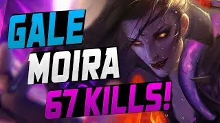 MOIRA DESTROYS COMPETITIVE PLAY MODE? GALE MOIRA - 67 KILLS! [ OVERWATCH SEASON 7 TOP 500 ]