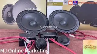 Infinity Alpha 650C 6.5 inch Component Set Sound Testing * Bass Boosted + Sound Clarity Test *