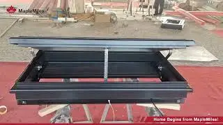 Electric Skylight Shipped to Israel - Test Before Delivery