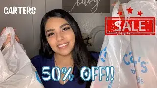 CARTERS BABY GIRL HAUL! | C A R I N A |