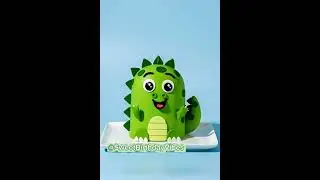 🦖 Happy Birthday to You! 🍰 | Congratulations from a dinosaur Cake! 🎉