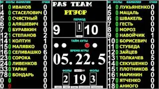 03.04.2016. PAS-Team - РГУОР. 12-й тур. Третий Дивизион Сателлит. 10 сезон