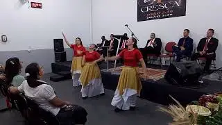 Primeira Santa Ceia do ano coreografia Bem mais que tudo ( Aline Barros) na igreja A.D.B.J 11/01/26🙏