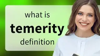 Temerity | definition of TEMERITY