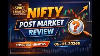 NIFTY Post Market Review | SPACE Strategy - Structure & Observations | 06th Jan 2026