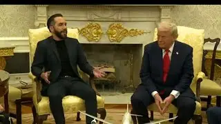 FULL VIDEO: Pres. Trump hosts El Salvador Pres. Bukele at White House