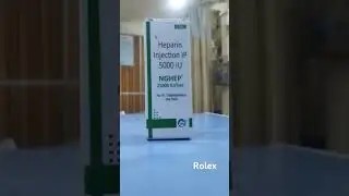 injection heparin #NGHEP 25000 IU#subcutaneous  use only #