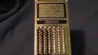 Cool Retro Mechanical Adder and Slide Rule Calculator