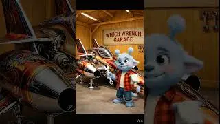 Which Wrench Garage &mdash; Cozy Sci-Fi Cartoon with Pip the Alien Mechanic