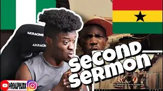 Black Sherif - Second Sermon (Remix)  (Official Video) (feat. Burna Boy) 🇳🇬+🇬🇭🔥 REACTION