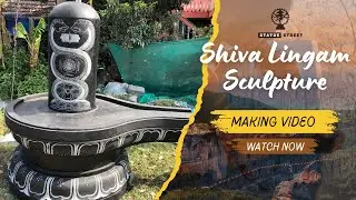 Making Shiva lingam Granite Stone | Most Powerful Shiva Lingam Stone carving