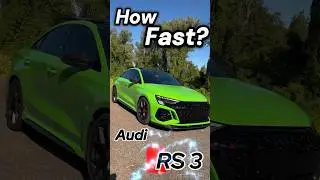 Насколько быстр Audi RS3 2024 года?!