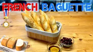 French Baguettes at home | step-by-step guide
