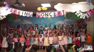 Kindergarten Spring Concert 2017 - Earth Day Theme