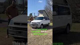 Honda&rsquo;s *PERFECT* JDM Camper Mini Van - Stepwgn Field Deck