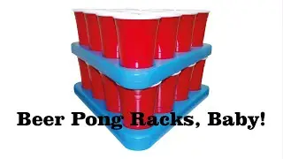Beer Pong Rack Set - das Must-have f&uuml;r das beste Trinkspiel der Welt