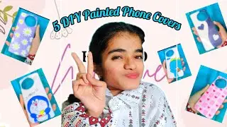 5 DIY Paper Painted Phone Covers 🎨📱✨ | Easy & Aesthetic Designs| Payal Joshi Art's
