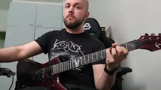 Vorna - Tyhjyys on tyyni (rhythm guitar playthrough)