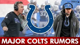 MAJOR Indianapolis Colts Rumors On Lou Anarumo & Jim Bob Cooter