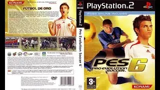 PES 6(PS2) GAMEPLAY HD 2019