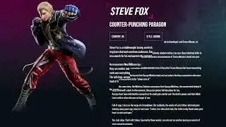 Tekken 8 - New 6 Characters Bio Representation