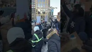 Миннеаполис пытается согреться&hellip;🥶 #миннеаполис #миннесота #лед #лед