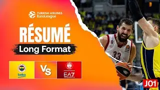 Fenerbahçe vs Olimpia Milan - Résumé long format - EuroLeague J01