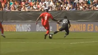 Romell Henry from TGFBro Absolutely Destroys Vickstar123 | Charity match Highlights & Tackles