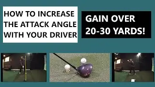 How To Increase Attack Angle With Driver