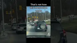 There&rsquo;s a turning lane #shorts # #traffic #fail #dashcam #viral