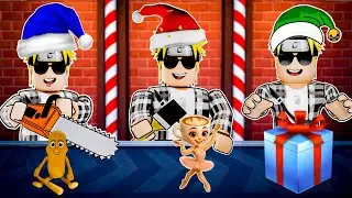 I Make Brainrot Toys in Santa's factory || Hello Gaming Dude 