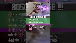 BISON INSANE 8050 DAMAGE COMBO #sf6