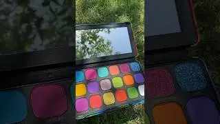 Makeup revolution eyeshadow palette #review #makeupshorts #foryou #viral #fyp #shorts #trending #yt
