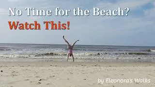 Mellow Sea View from Kijkduin, Den Haag | Gentle Waves & Nature Sounds | #eleonoraswalks