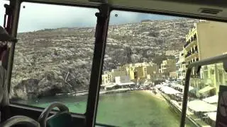 МАЛЬТА: Прибыли в Шленди на острове Гозо... Gozo Island Xlendi