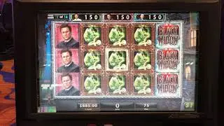 Black Widow Re trigger Bonus Mega Win Boom $75 a spin | The Big Jackpot