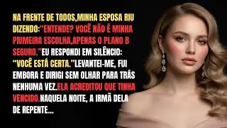 Minha esposa achou que zombar de mim era uma vitória, até que a irmã dela mudou completamente toda..