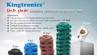Kingtronics SMD 3mm Chip Ceramic Trimmer Capacitor