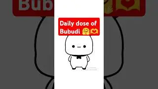 Daily dose of bubu 🫶❤️ duud bubu 🤗#dudububu #cute #shorts #cartoon #milkmocha