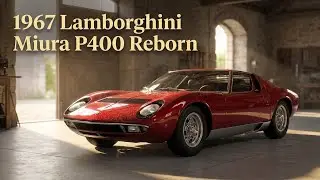 Abandoned Lamborghini Miura 1967 Restored in ASMR Silence | World&rsquo;s First Supercar Reborn #ASMRCar