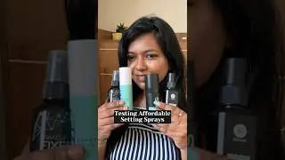 Which one shocked you most? #makeup #settingspray #longlasting #viral #trending #bangalore #shorts