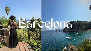 Solo in Barcelona 🇪🇸(Pt 2): Monjuic castle, Blanes, Jardí Botànic Marimurtra, Mediterranean views..