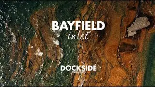 Aerial Footage of Georgian Bay at Bayfield Inlet shot with DJI Mini 2
